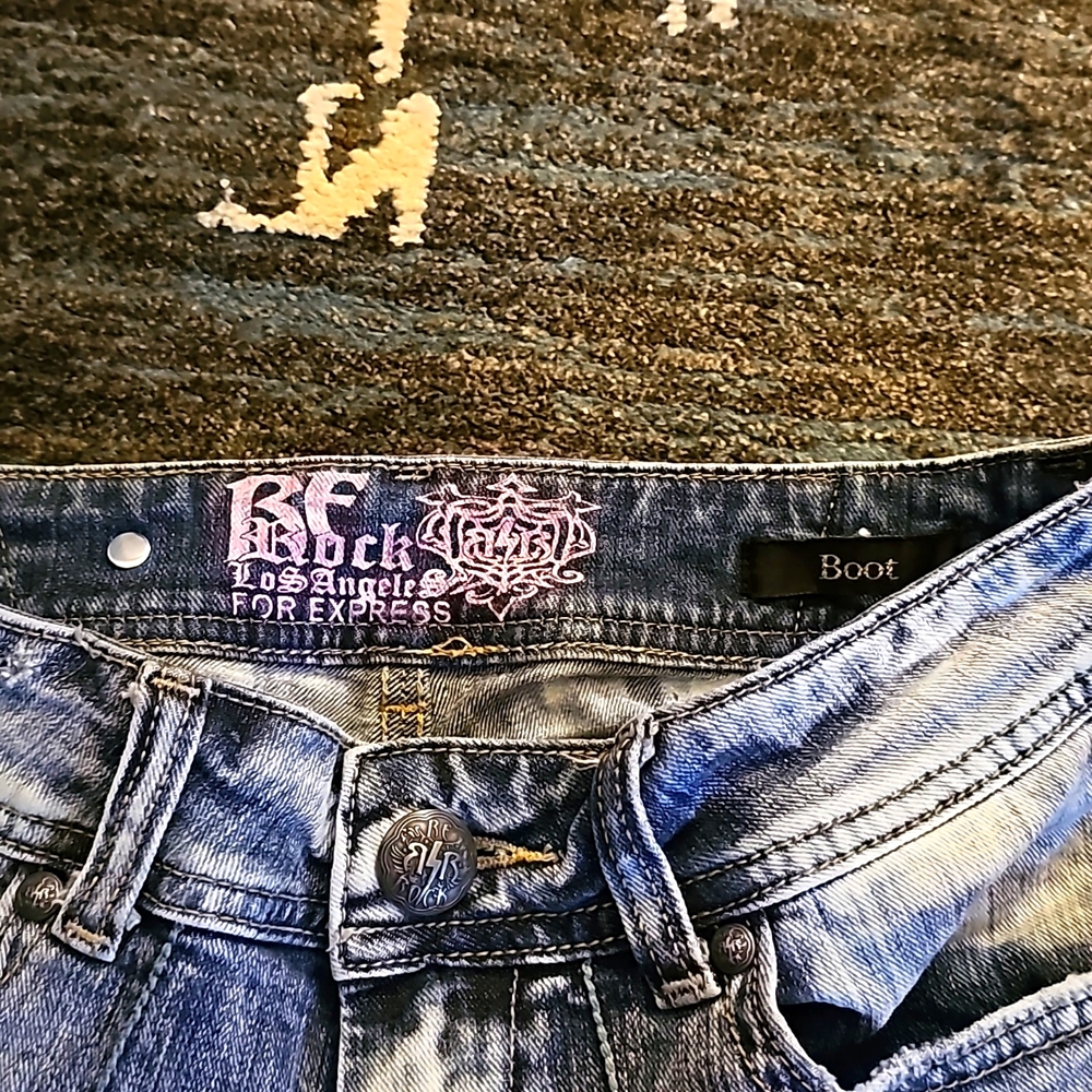 Re Rock For Express Bootcut Size 2 - image 6